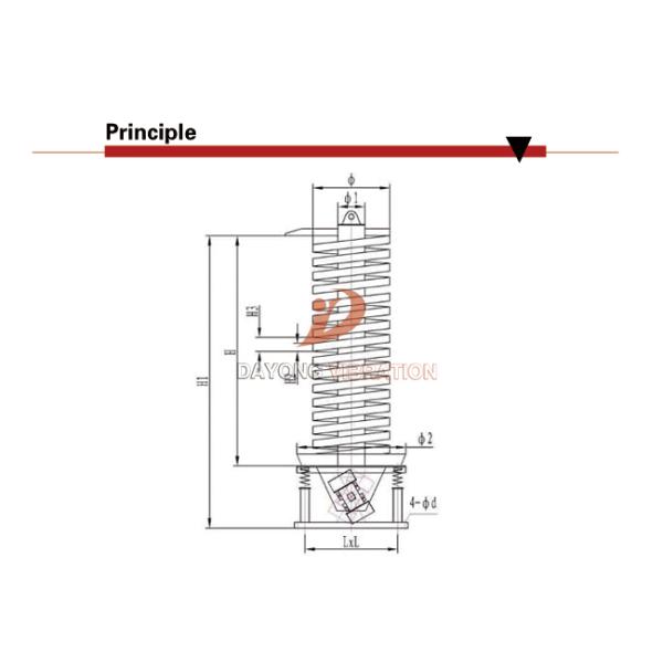 Granules Materials Vertical Bucket Conveyor / Elevator System Easy Operation
