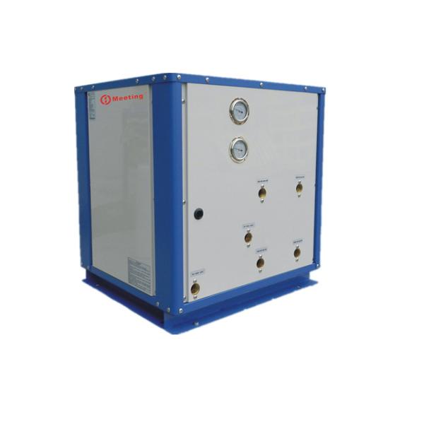 Multi - Function WIFI Intelligent Control Ground Source Heat Pump Water To Water 12KW 9KW