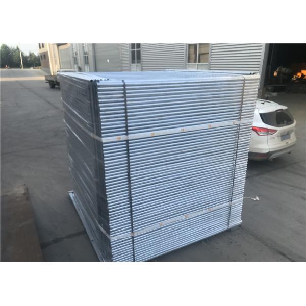 2100*2400mm OD 40mm wall thick 1.6mm pr-galvanized Cold Zinc painted temporary fencing panels