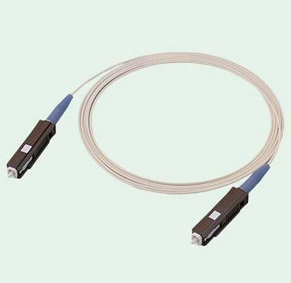Yellow cable SM Duplex Fiber Optic Patch SC / UPC Connector PVC Cable