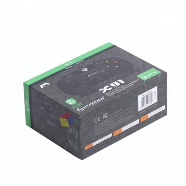 Rigid Cardboard Xbox One Packaging Box Customizable Easy Carrier Lightweight