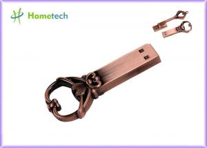 Quality Metal Love Knot Key Shape 16GB USB 2.0 metal key shape usb flash drive usb flash key flash-key for sale