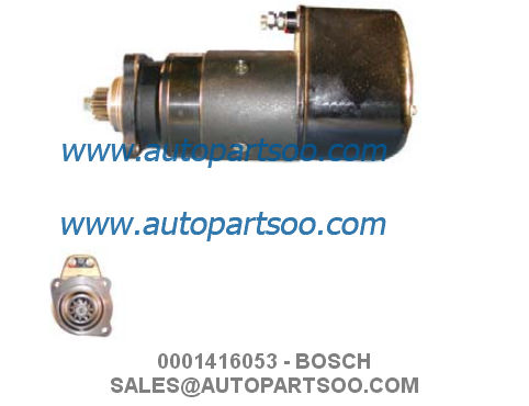 0001417045 0001417046 - BOSCH Starter Motor 24V 5.4KW 9T MOTORES DE ARRANQUE