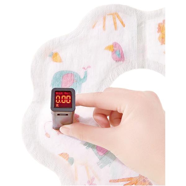 Gentle Round Shape Newborn Dribble Bibs Dribble Catcher Bibs