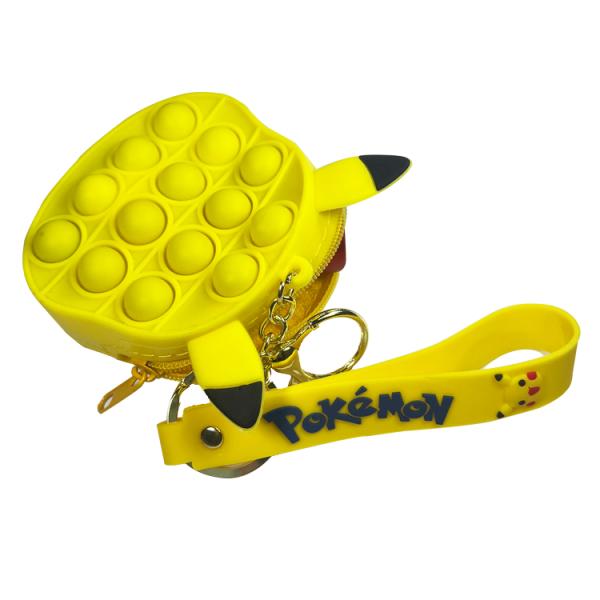 Mini Soft Wallet Kid Gift Zipper Rodent Pioneer Silicone Coin Purse Multi Function