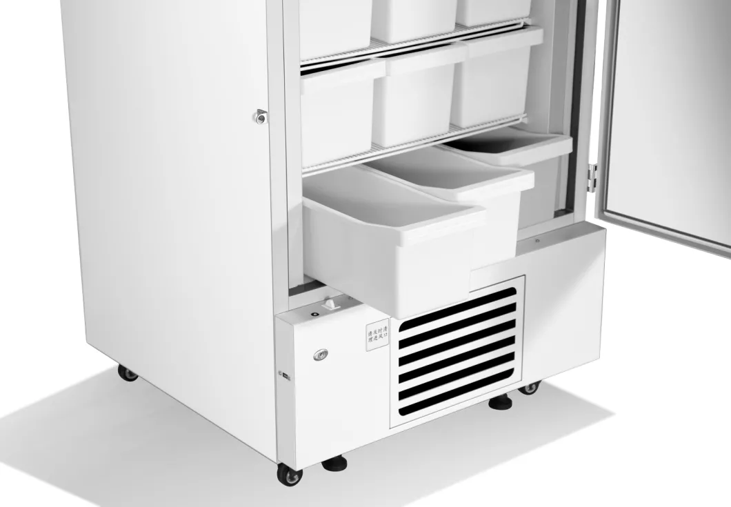 Digital Display Minus 25 Degrees 528 Liters Medical Deep Freezer With Multi Drawers