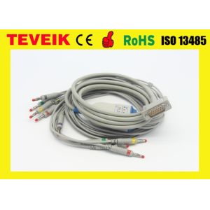 Buy cheap Banana 4.0 M3703C PLPS One Peice Series EKG Cable IEC Standard from wholesalers