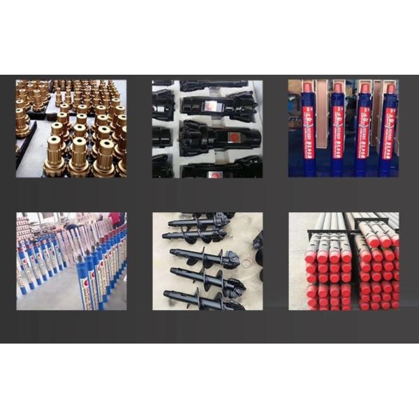 Min Air Compressor Water Well Drilling Rig Machine