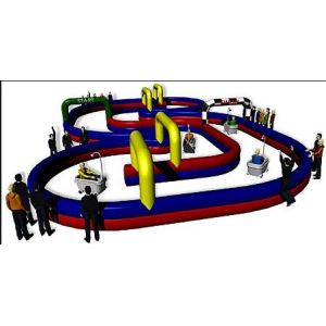 Quality Bathtub Race set , Inflatable race track for sale