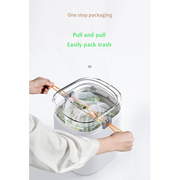 Factory Price Hot Sale Smart Infrared Motion Sensor Rubbish Waste Bin Smart Waste Bin Automatic Packing Automatic Lid