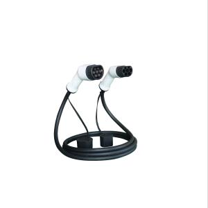 Quality Robust Lightweight Type 2 To Type 2 EV Charging Cable IEC 62196-2 Plug EU Standard for sale