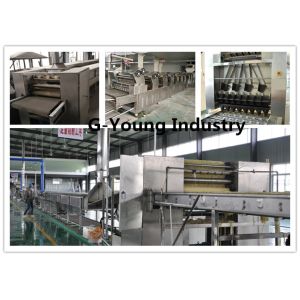 Quality Continuous Pressing Frying Fried Instant Noodle Making Machine Commercial Stainless Steel for sale