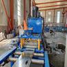 Buy cheap Galvanized Steel 2.0mm Door Frame Roll Forming Machine Self Lock Double Head from wholesalers
