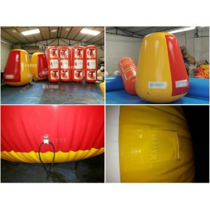 Buy cheap Inflatable Swim buoy,Inflatable bunker,water sport game,paintball bunkers from wholesalers