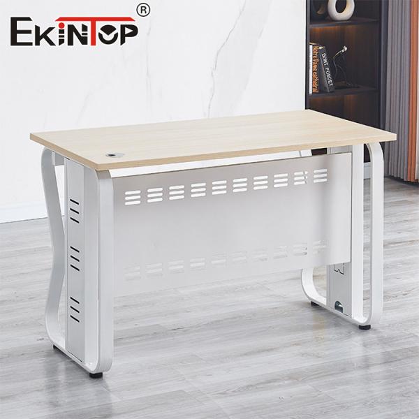 Solid Wood Computer Desk Modern Style Walnut Office Desk For Home Office