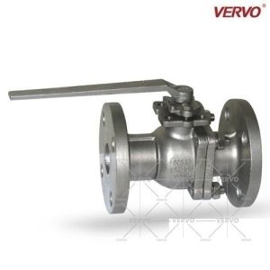 Quality 2" DN50 Api 608 Soft Seated Floating Ball Valve 50Lb RF CF8 WCB CF8M CF3M for sale