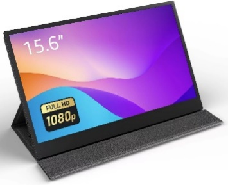 15.6 Inch Portable Touch Monitor Plastic Shell 1920x1080 IPS