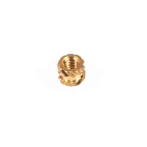Quality Non Standard Brass Knurled Nut / Copper Threaded Inserts For Plastic Mould for sale