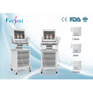 Quality Wholesale Price 3 heads High Intensity Focused Ultrasound HIFU face lift beauty machine for sale