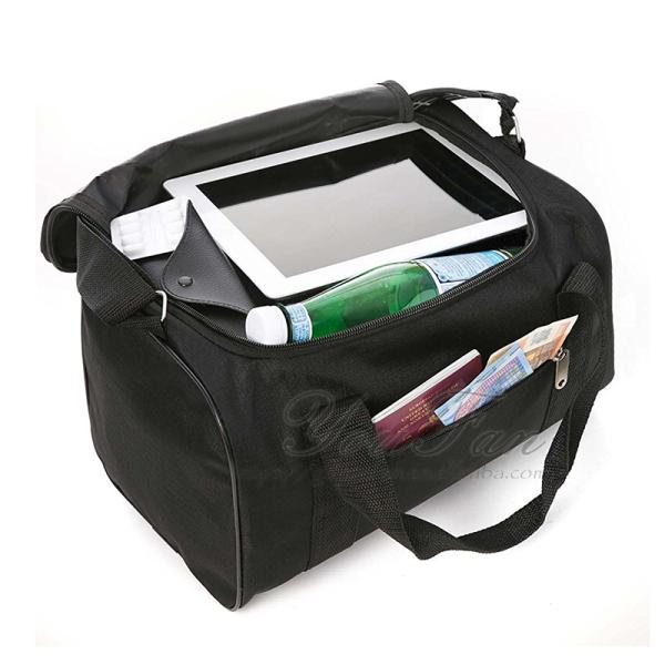 Durable Black Nylon Airclassics Flight Bag Made For The Beginning Pilot