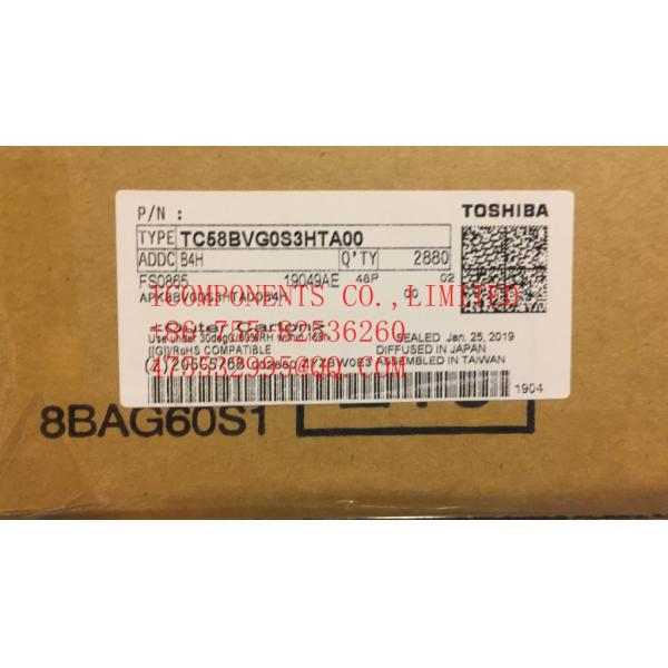 TC58BVG0S3HBAI4 KIOXIA NAND Flash Parallel 3.3V 1G-bit 128M x 8 63-Pin FBGA