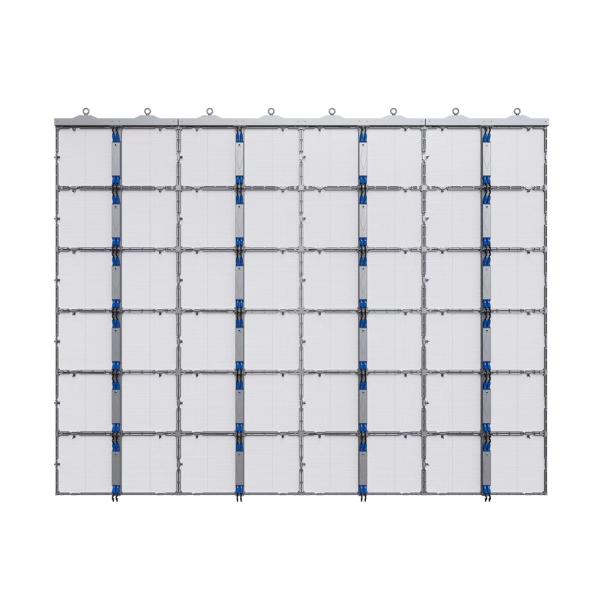 P3.91-7.82 Full Color Transparent LED Screen For Glass Curtain Walls