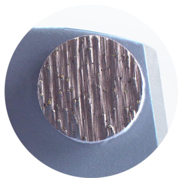 Quick Change Double Button Segments concrete grinding tools for concrete grinder