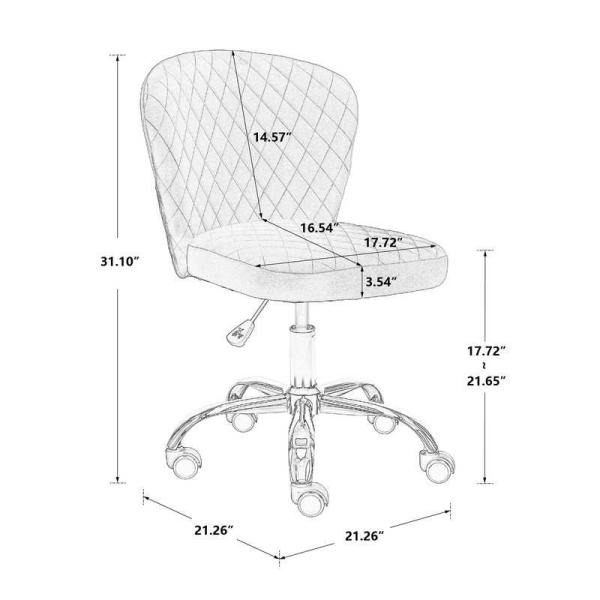 Computer Chair Task Chair Home Executive Desk Chair-Navy