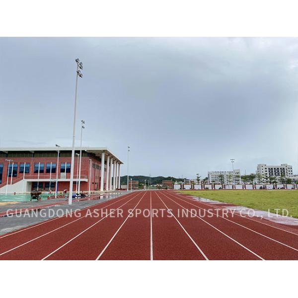 Anti UV Tartan Running Track Highly Weatherproof EPDM Material