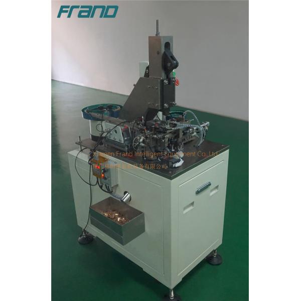Electrical switch socket riveting machine for silver contact assembly