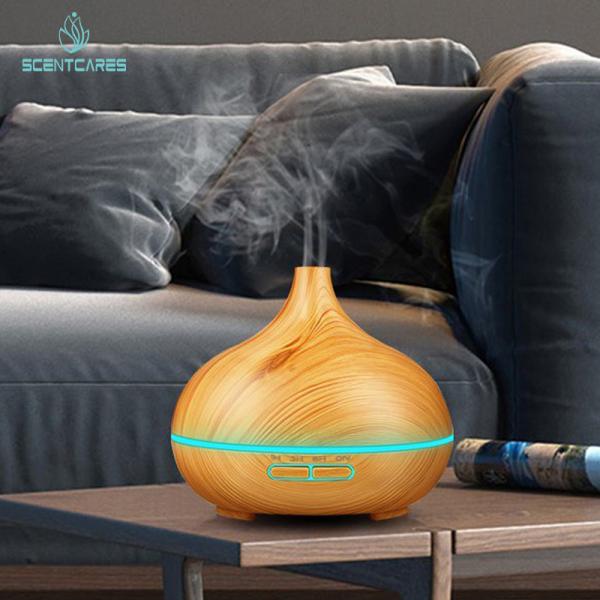 Home Wood 30㎡ Ultrasonic Aromatherapy Oil Diffuser