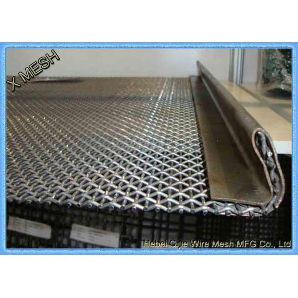 65mn/45mn Square Vibrating Screen Mesh/ Crimped Wire Mesh With Hook