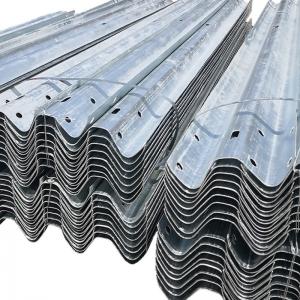 China Hot Galvanized and Cold Rolled Road Safety Highway Guardrail Exported to Pakistan on sale