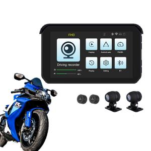 Quality 5-Inch Touch Motorcycle GPS Navigator Waterproof and CarPlay/Android Auto Integration for sale