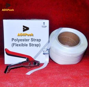 Quality 850m Woven Polyester Strapping for sale