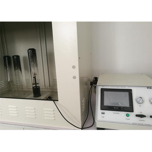 Astm D2863 Limited Oxygen Index Tester , Standard ISO4598-2 Oxygen Testing Equipment
