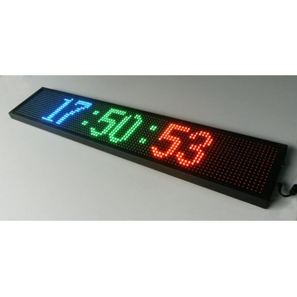 IP65 5000nits Outdoor Programmable Led Signs 10mm Pixels