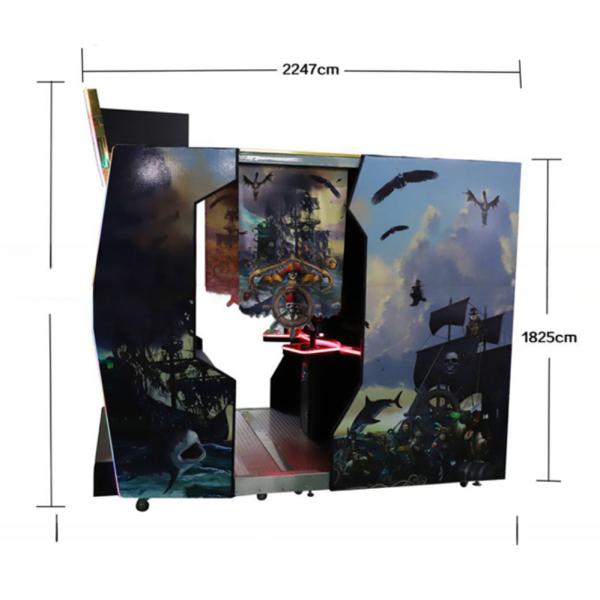 Pirate Adventure Simulator Shooting Game Machine 2 Players Realistic