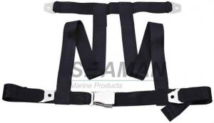 Quality 4 Point Lifeboat Safety Belt for Seat Polypropylene Stainless Steel Buckle for sale