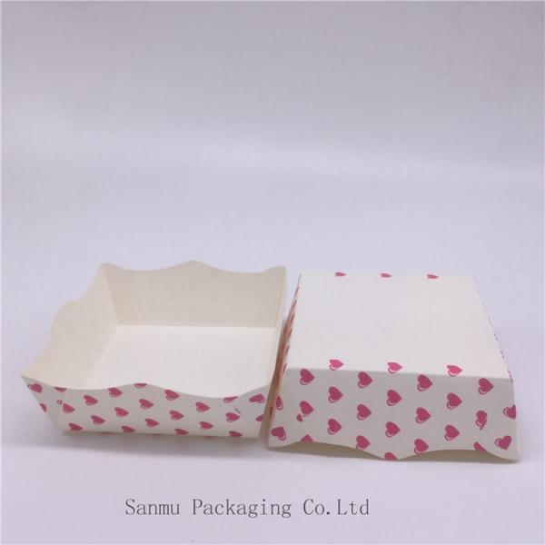 Heat Proof Square Paper Cupcake Liners / Cases Bread Cake Baking Mould Loaf Pan