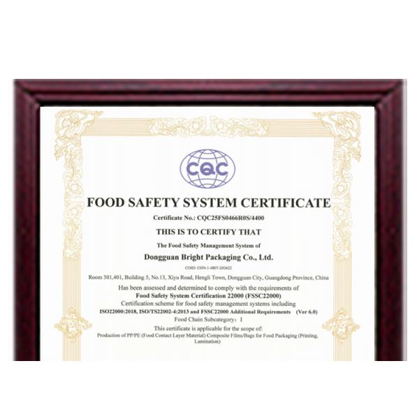 ​REACH / ROHS Compliant Window Cleaner Pouch FDA 21 CFR 177.1520 Certified