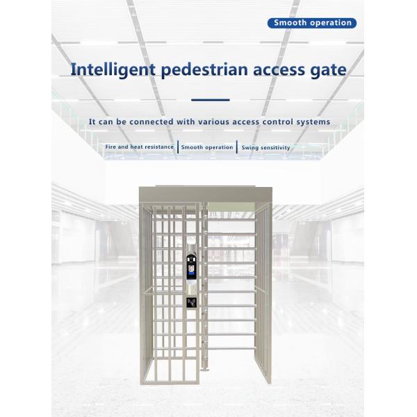 China Factory Made High Quality Automatic Security Revolving Full Height Turnstile Gate Automatic Gate Control 7