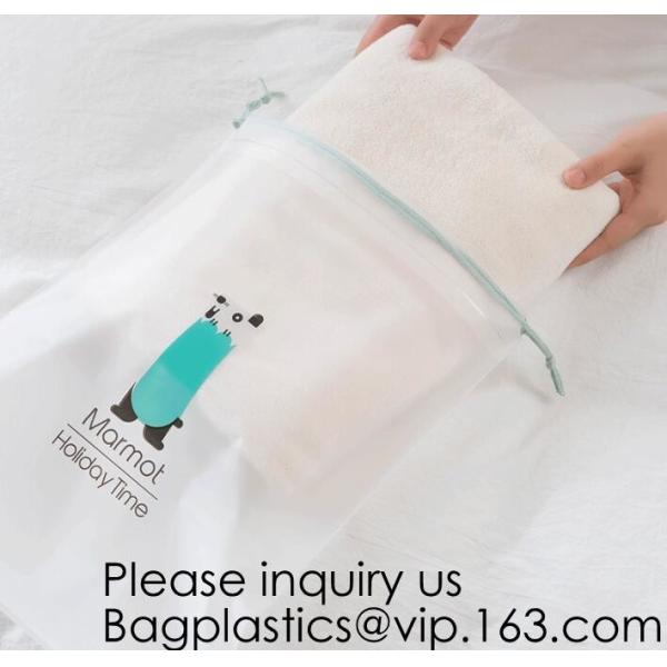 Double waterproof Drawstring Poly Plastic Bags Reusable red pe small drawstring bags Eco-Friendly Waterproof Cartoon Ani