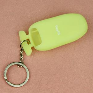 Quality Topfit high quality silicone car fobpocket for Tesla(Yellow) for sale