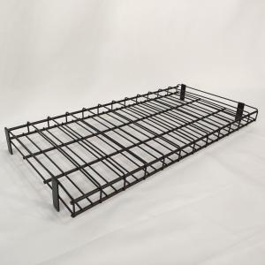 Black Supermarket Display Shelves With PVC Board Nail Polish Rack
