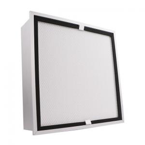 China Liquid Tank HEPA Air Filter Aluminum Frame With Anti Static Spray Paint Guard on sale