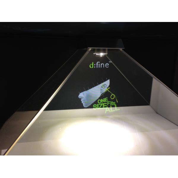 55 Holographic Display Pyramid / Holo Box 3D Hologram Technology