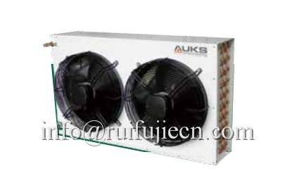 Industrial Air Cooled Condenser And Evaporator With Two Fans For Central Air Conditioner