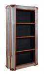 Solid Wood Office Furniture Shelves , 4 Shelf Bookcase Aluminium Sheet Home /