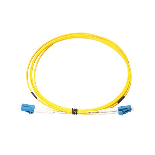 PVC LSZH Jacket LC LC Single Mode Patch Cord